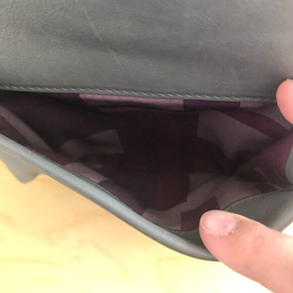 KOOBA Leather Crossbody Saddle Bag - Picture 8 of 12